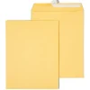 Staples EasyClose Kraft Catalog Envelopes, 10"L x 13"H, Brown, 250/Box (479889/14238)* Security Tinted