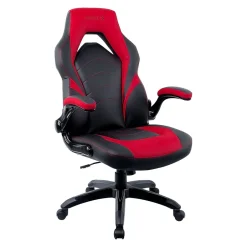 New Staples Vortex Bonded Leather Ergonomic Gaming Chair, Black and (51465-CC) Gaming Chairs