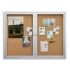 Discount Enclosed Cork Display Board, Aluminum Frame, 4' x 3' (ST61262) Bulletin