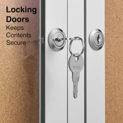 Discount Enclosed Cork Display Board, Aluminum Frame, 4' x 3' (ST61262) Bulletin