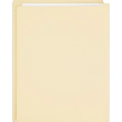 Staples End Tab File Folder, Straight Cut, Letter Size, Manila, Reinforced Tab, 100/Box (ST62568) Hot