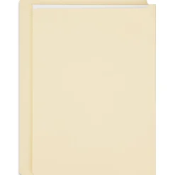 Staples End Tab File Folder, Straight Cut, Letter Size, Manila, Reinforced Tab, 100/Box (ST62569)