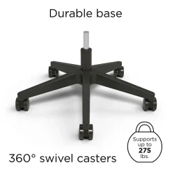 Outlet ® Essentials Ergonomic Fabric Swivel Task Chair, Black (UN59380) Office Chairs