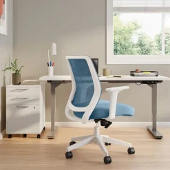 Essentials Ergonomic Fabric Swivel Task Chair, (UN60409) Ergonomic Chairs