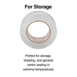 Staples ® Extra-Long Moving and Storage Packing Tape, 1.88