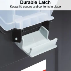 Staples File Box File Portable Tote, Letter Size, Black (140164/111108) Outlet