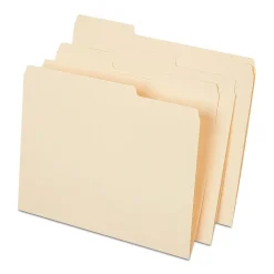 Staples File Folder, 1/3-Cut Tab, Letter Size, Manila, 250/Box (45443-US) Online