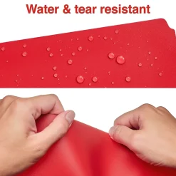 Staples File Folder, 1/3-Cut Tab, Letter Size, Plastic, Assorted Colors, 18/Box (ST62540) Outlet