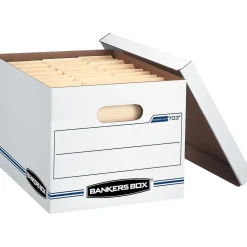 Iris Staples® File Storage Plastic Crate, Letter/Legal Size, (STP-54269) Clear Best