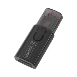 Staples 128GB USB 2.0 Type A Flash Drive, Black (27991)* Usb Flash Drives