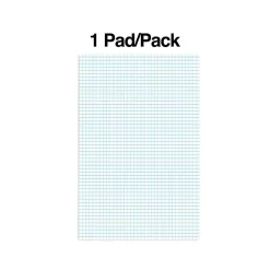 Staples Graph Pad, 11" x 17", Graph Ruled, White, 50 Sheets/Pad (ST57336) Best