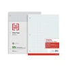 Staples Graph Ruled Filler Paper, 8.5" x 11", White, 100 Sheets/Pack (TR25139) New