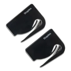 Staples Handle Letter Opener, Blue/White, 2/Pack (10616-CC)* Letter Openers