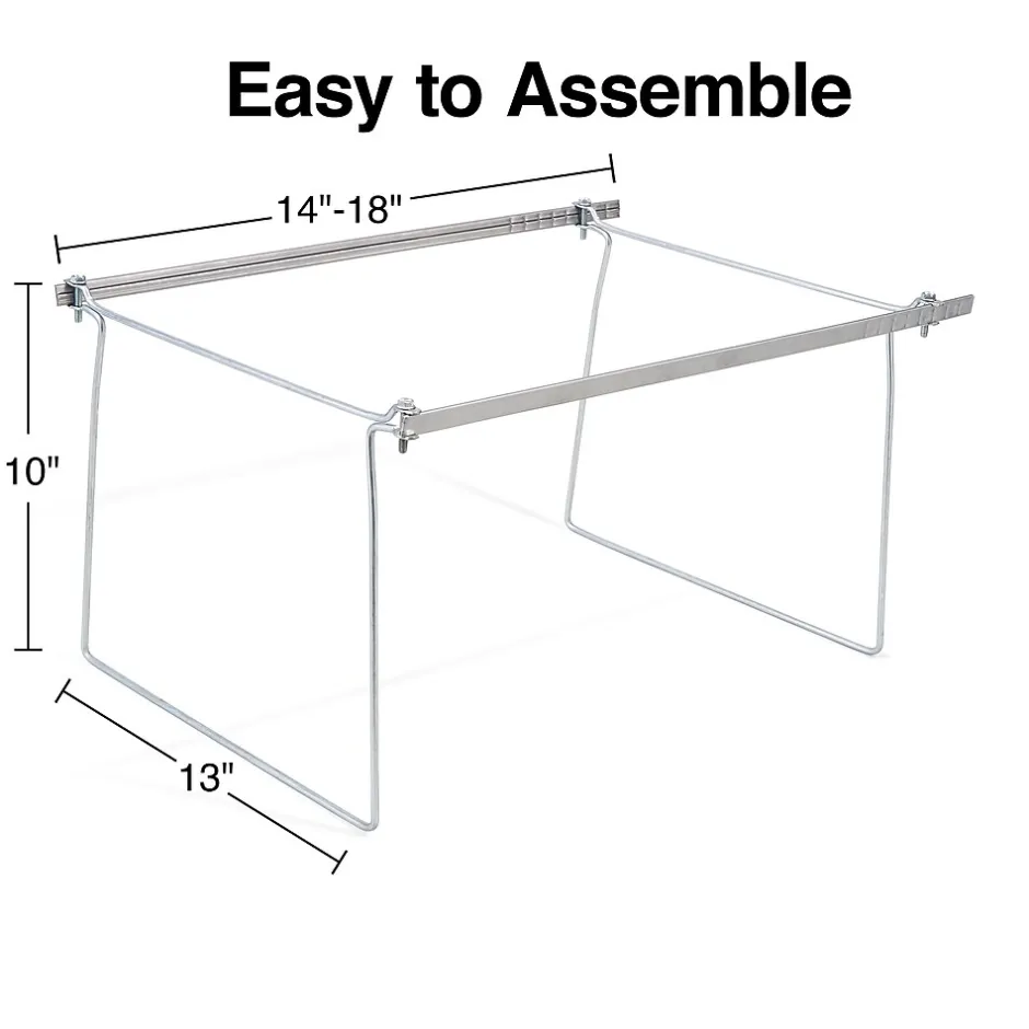 Staples Hanging File Folders, Stright Cut, Letter Size, Assorted Colors (ST419614) Outlet