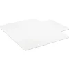 Sale Hard Floor Chair Mat with Lip, 45" x 53", Clear Vinyl (22025-US) Chair Mats