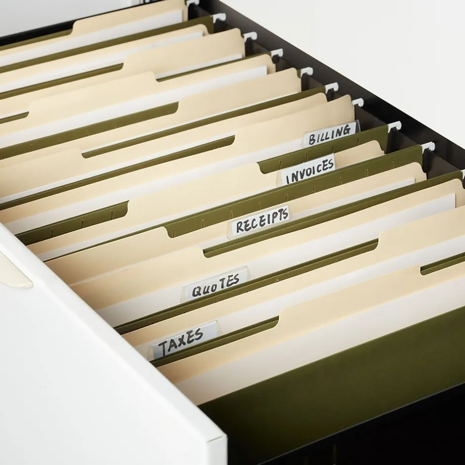 Staples Heavy Duty Box Bottom Hanging File Folder, 2" Expansion, 1/5-Cut Tab, Legal Size, Standard Green, 25/Box Hot