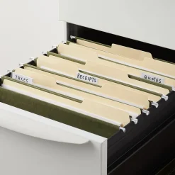 Staples Heavy Duty Box-Bottom Hanging File Folders, 2