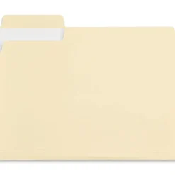 Staples Heavy Duty File Folder, 1/3-Cut Tab, Letter Size, Manila, 50/Box (ST62566) Clearance