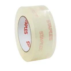 Staples Heavy Duty Packing Tape, 1.88" x 54.6 Yds, Clear, 18/Rolls* Packing Tape