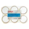 Staples ® Heavy-Duty Shipping Tape, 1.88" x 43.7 Yds, Clear, 6/Rolls (ST-HM-40-6)* Packing Tape