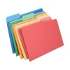 Staples Heavyweight File Folders, 1/3-Cut Tab, Legal Size, Assorted Colors, 50/Box (ST18366-CC) Sale