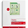 Staples Heavyweight Sheet Protector, 8.5" x 11", Clear, 100/Box (31866)
