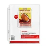 Staples High-Capacity Heavyweight Sheet Protectors, 8.5" x 11", Diamond Clear, 25/Pack (15944) Clearance