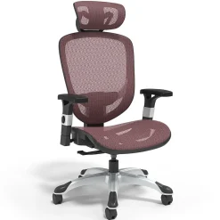 New Hyken Ergonomic Mesh Swivel Task Chair, Maroon (UN59462) Ergonomic Chairs