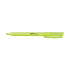 Staples Hype Stick Highlighters, Chisel, Yellow, 5/Pack (29346)