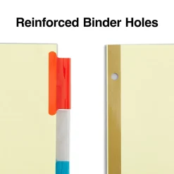 Staples Large Tab Insertable Dividers, 5-Tab, Assorted Colors (13485/11109) Clearance