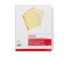 Staples Large Tab Insertable Dividers, 5-Tab, Clear, 4/Pack (13514/14480) Best