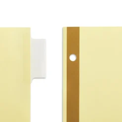 Staples Large Tab Insertable Paper Divider, 8 Tabs, Buff with Clear Tabs, 4 Sets (13516/14482) New