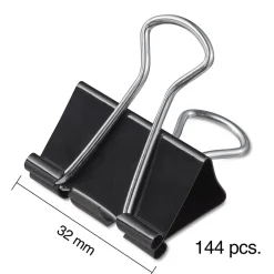 Staples Medium Binder Clips, 0.63