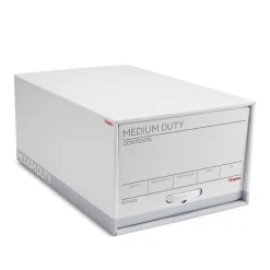 Staples Medium Duty File Drawers, Legal, White/Gray, 6/Carton (TR59226) Clearance
