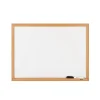 Online Melamine Dry-Erase Whiteboard, MDF Frame, 2' x 1.5' (50069) Dry Erase