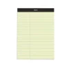 Staples Notepad, 8.5" x 11.75", Law Ruled, Canary, 100 Sheets/Pad, Each (ST57348) Hot
