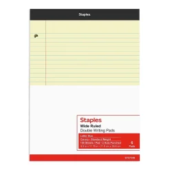 Staples Notepads, 8.5