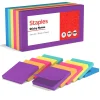 New Notes, 3" x 3", Sorbet Collection, 100 Sheet/Pad, 12 Pads/Pack (S-33BO12/52566) Sticky Notes