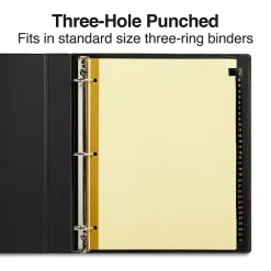 Staples Numeric Leather Dividers, 31-Tab, Black (18947/11485) Online