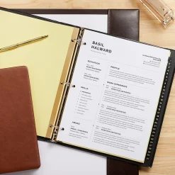 Staples Numeric Leather Dividers, 31-Tab, Black (18947/11485) Online