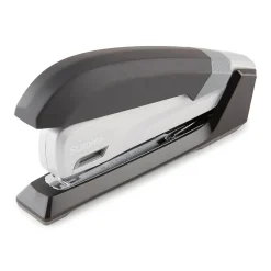 Staples One-Touch Desktop Stapler, 28 Sheet Capacity, Black/Silver, 500 (44426) New
