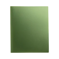 Staples 2-Pocket Presentation Folder, Green (21620-CC/20646) Hot