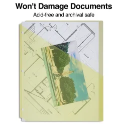 Staples Poly Binder Pocket, 3-Hole Punched, , 5/Pack (ST15158-CC) Assorted Colors Outlet