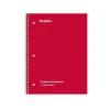 Staples ® Poly 1-Subject Notebook, 8" x 10.5", College Ruled, 70 Sheets, Assorted Colors (27620M) Online