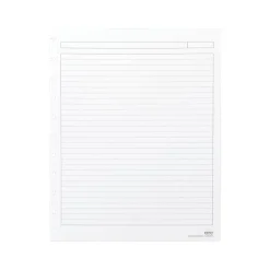 Staples Premium Arc Notebook System Refill Paper, 8.5" x 11", 50 Sheets, Narrow Ruled, White (19992) Discount