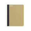 Staples Premium Composition Notebook, 7.5" x 9.75", Wide Ruled, 100 Sheets, Brown (TR52119) New