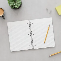 Staples Premium Poly 1-Subject Notebook, 8.5