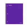 Staples Premium 1-Subject Notebook, 8.5" x 11", College Ruled, 100 Sheets, Purple, 12 Notebooks/Carton (TR20954CT) Best
