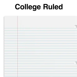 Staples Premium 3-Subject Notebook, 8.5