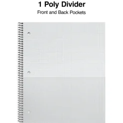 Staples Premium 1-Subject Notebook, 8